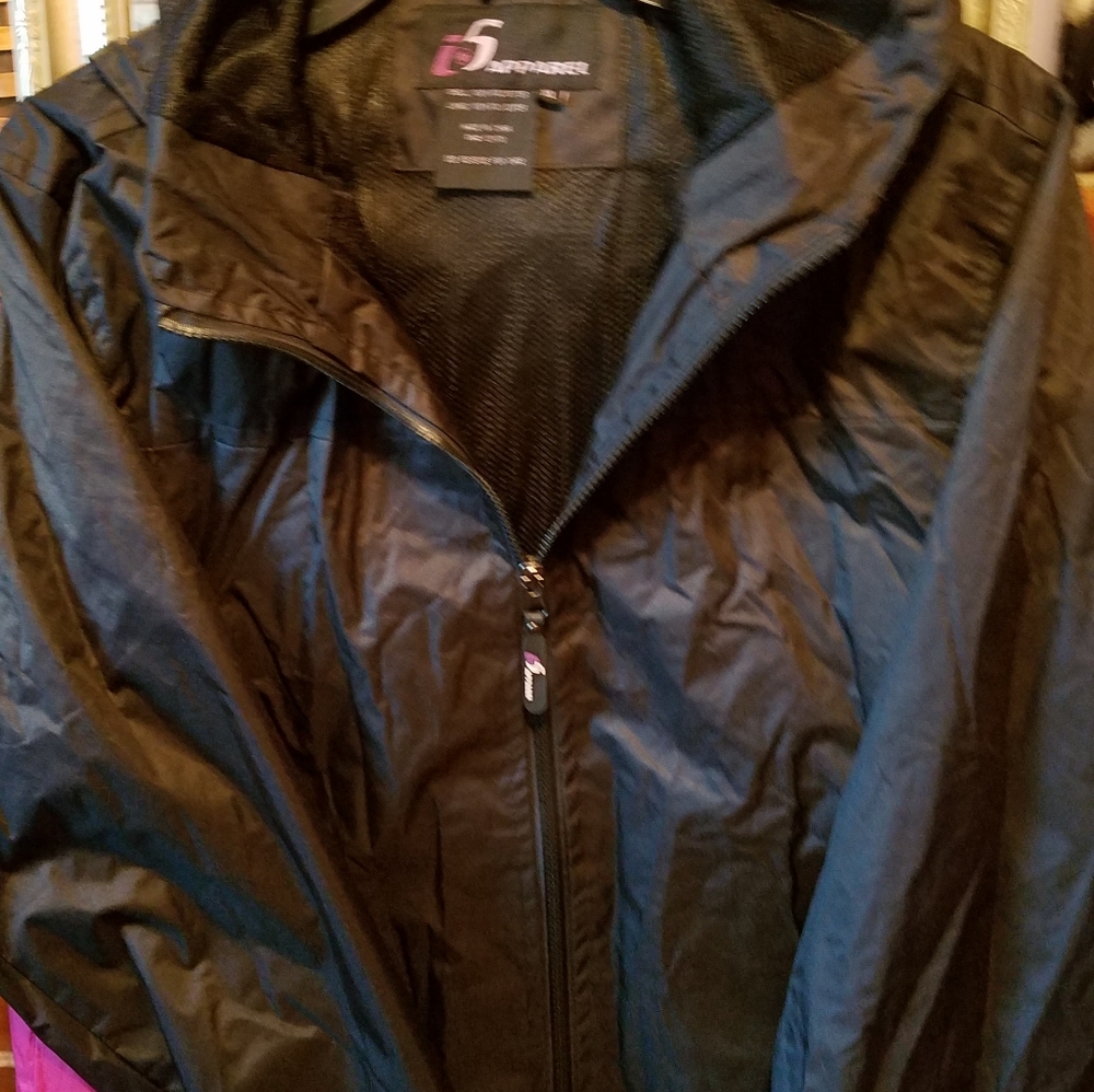 Black and Pink light weight jacket